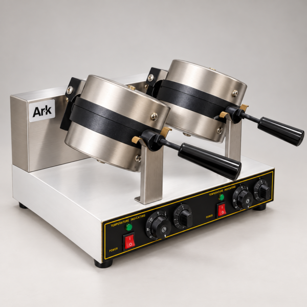 Rotating Waffle Maker Round Double